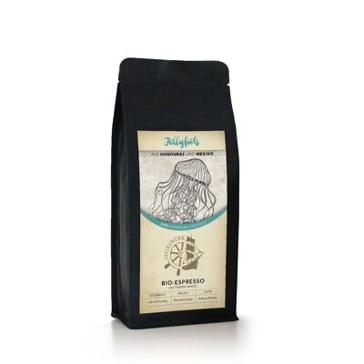 Jellyfish, organic coffee, 250g, bean
