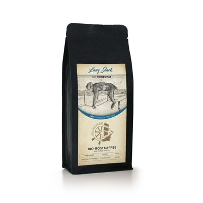 Lazy Jack, organic coffee, 250g, bean