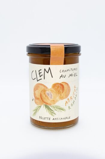 Confiture Abricot Romarin 2