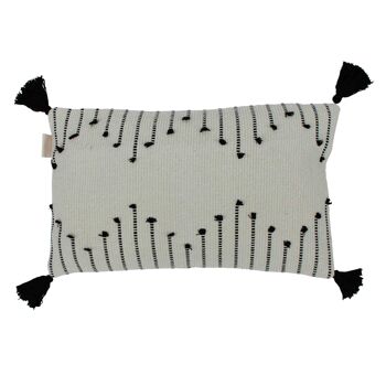 Coussin Boho Tassel, rectangulaire 50x30cm 1