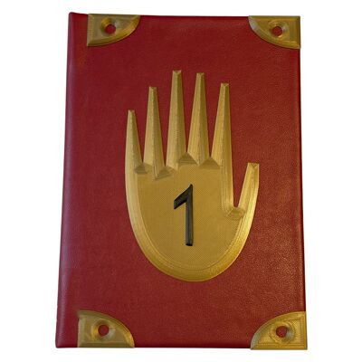Leather 3D Gravity Falls Journal 1