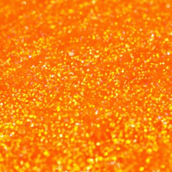Slime Creator - Base Pailletée - Ambre Orange 2