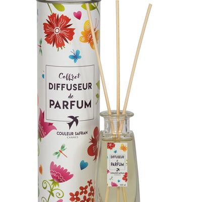 Honeysuckle & Linen Perfume Diffuser 100% made in France - gift offer
