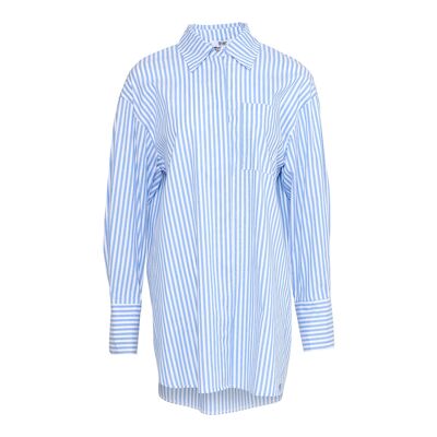 Kalo Shirt, Cotton Poplin Blue/White