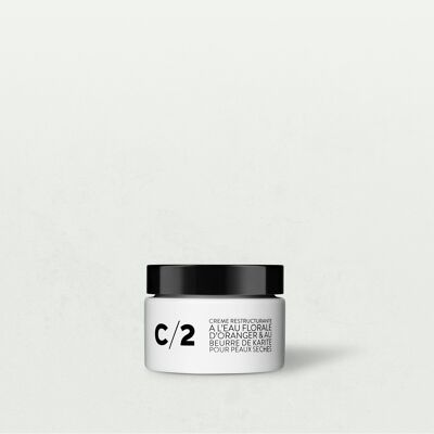 C/2 Restructuring cream with orange blossom water and shea butter - for dry skin - With Box (see photo)