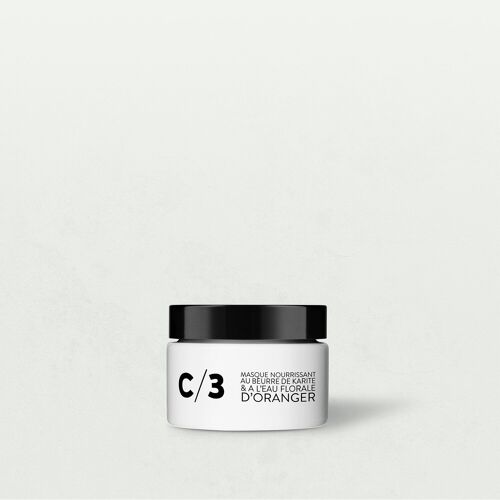 C/3 Nourishing mask with shea butter and orange blossom water - With box (see photo)