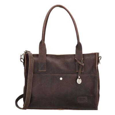 #015 Handbag dark brown