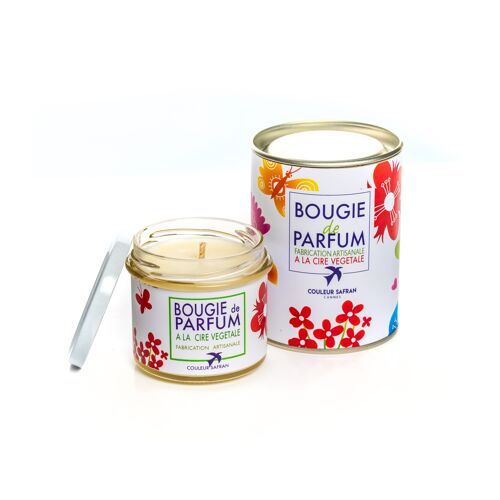 Bougie Parfumée  Boisé Touareg Artisanale & 100% Végétale -130G