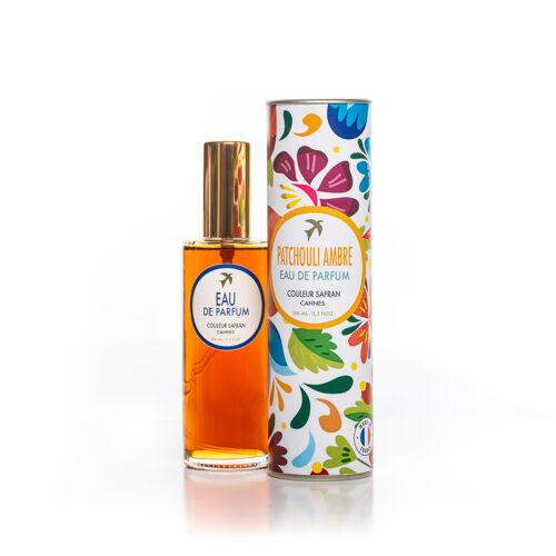 Patchouli Ambre Eau de Parfum 100 ml made in Grasse - France / offre cadeau