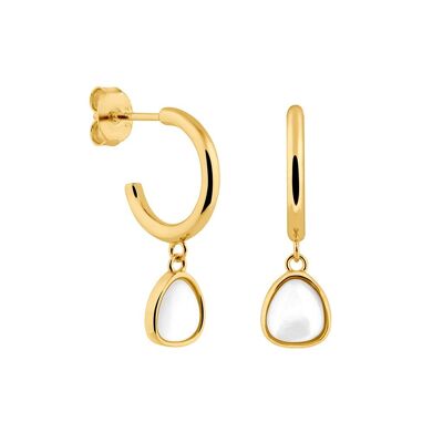 Liliane hoop earrings