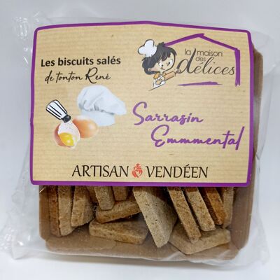 Galletas de trigo sarraceno Emmental