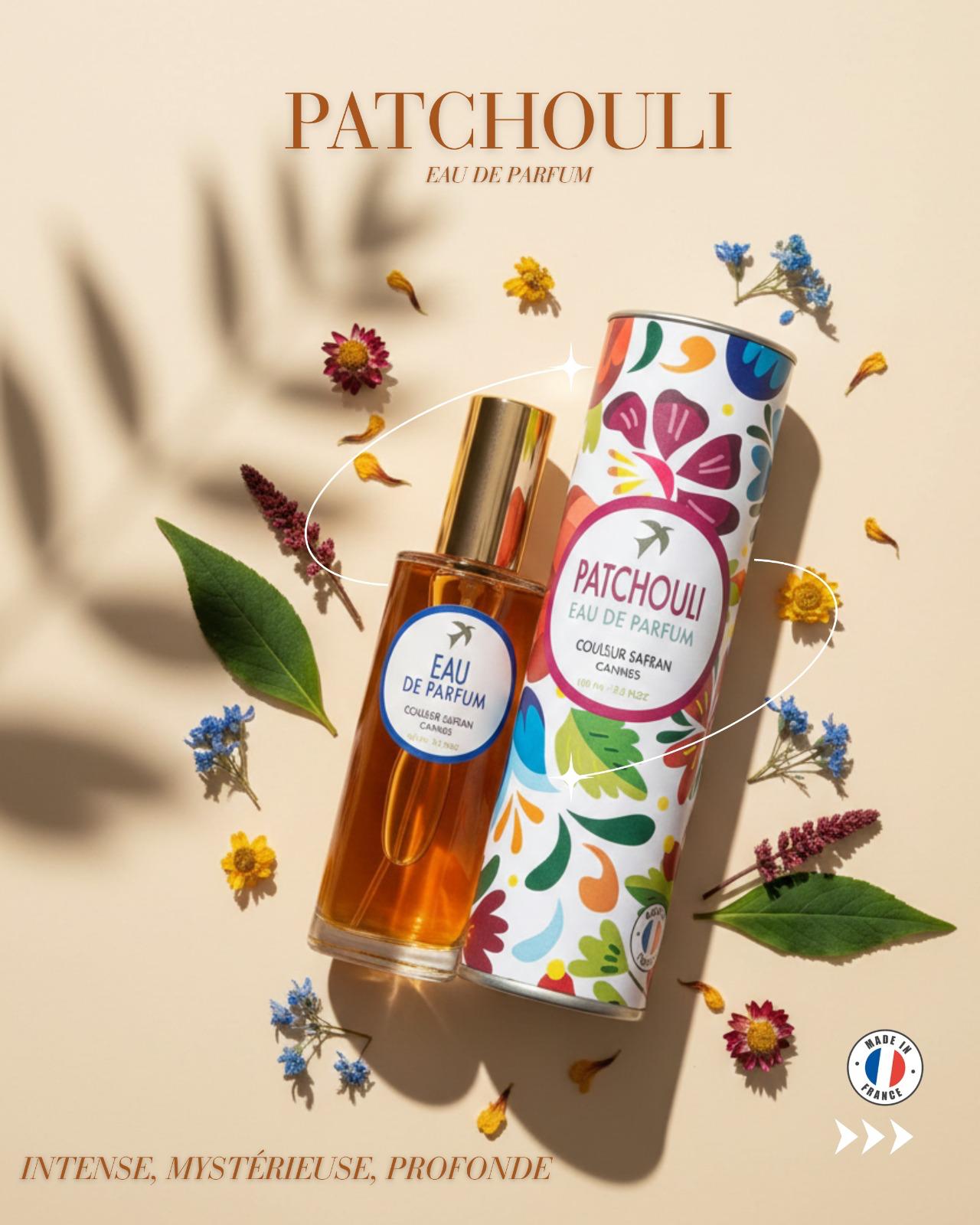 Patchouli Classique Eau de Parfum made in Grasse 100 ml - France / gift offer