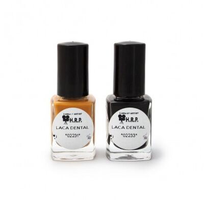 Esmalte dental color nicotina