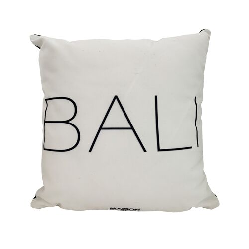 Maison Boho Cushion with filling Bali White
