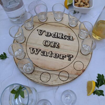 ¿Vodka o agua? Juego de mesa para beber