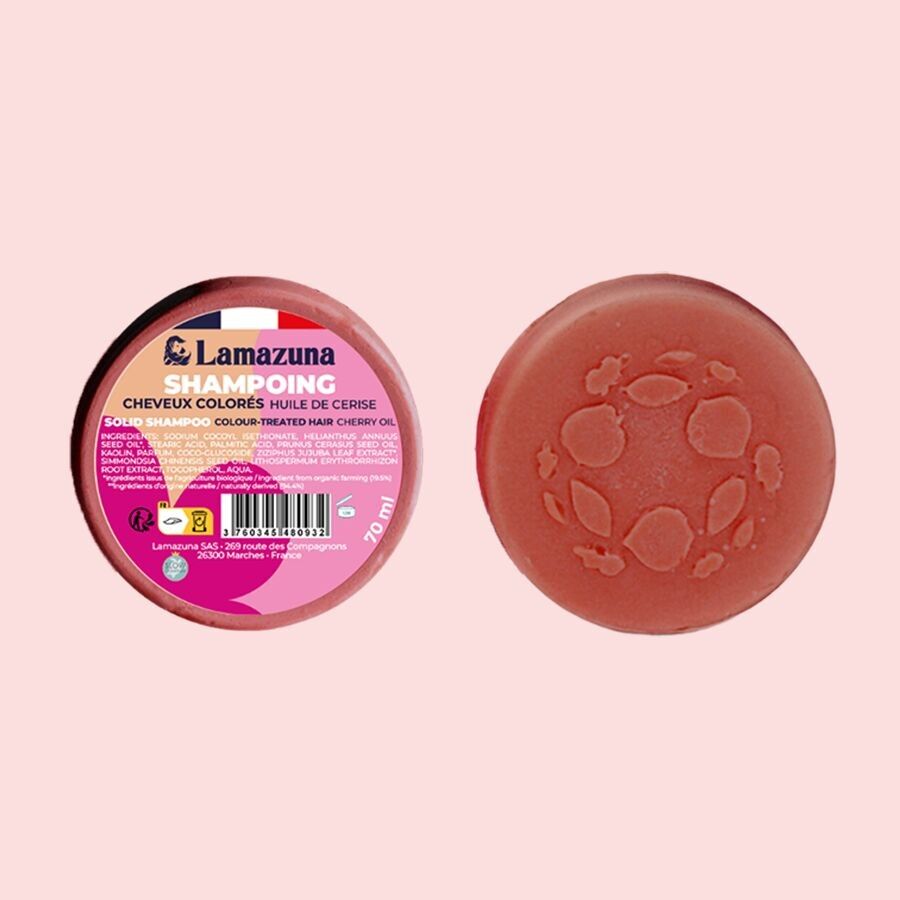 VRAC - Shampoing cheveux colorés - Huile de cerise - Color block