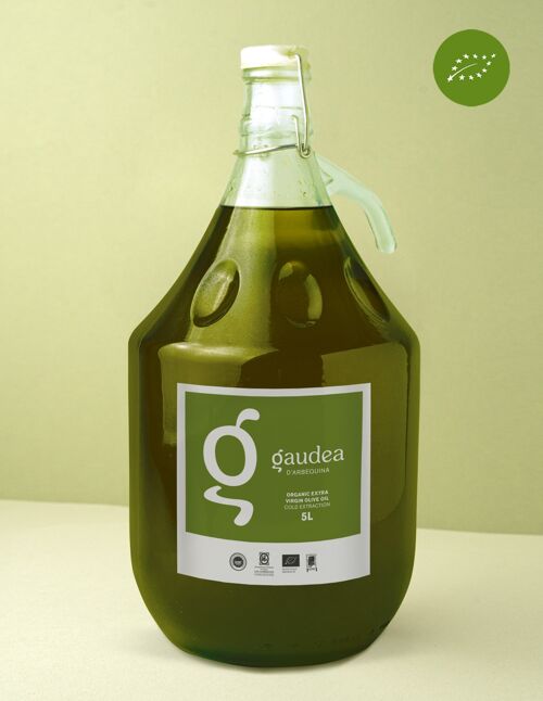 Aceite de oliva virgen extra Ecológico - 5L Vidrio