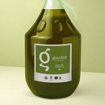 Huile d'olive extra vierge biologique - Verre 5L