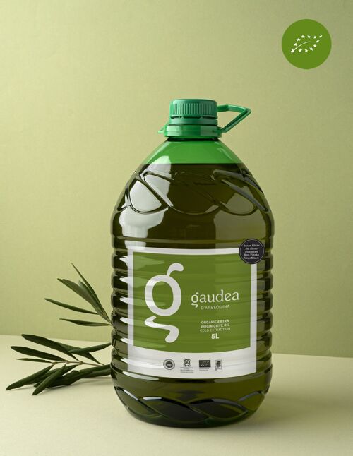Aceite de oliva virgen extra Ecológico sin filtrar - 5L