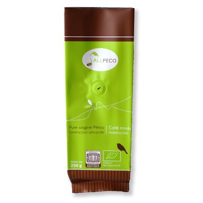 Café orgánico Perú Chanchamayo filtro molido (250g)