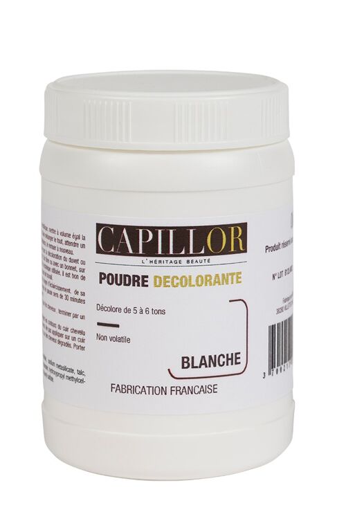 Capillor Poudre Décolorante Blanche - Pot 100g