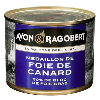 MEDAILLON DE FOIE DE CANARD (50% foie gras) 1