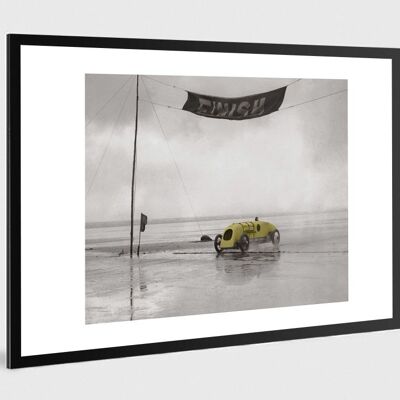 Photo ancienne couleur automobile n°10 alu 40x60cm