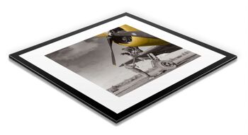 Photo ancienne couleur avion n°12 alu 70x70cm 1