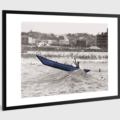 Photo ancienne couleur mer n°46 alu 60x90cm