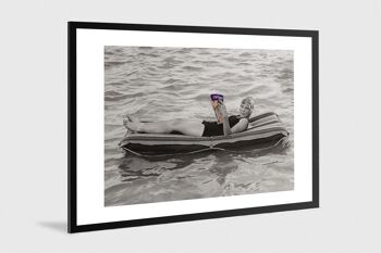 Photo ancienne couleur mer n°79 alu 60x90cm 1