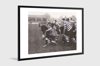 Photo ancienne couleur rugby n°07 alu 60x90cm 1