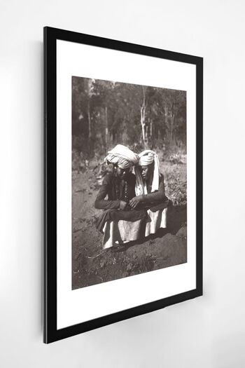 Photo ancienne noir et blanc voyage n°02 alu 70x105cm 1