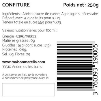 Confiture Abricot - 250g 2