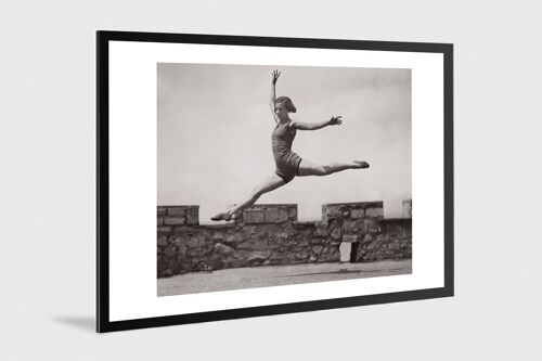 Photo ancienne noir et blanc danse n°01 alu 30x45cm