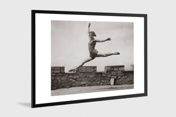 Photo ancienne noir et blanc danse n°01 alu 30x45cm 1