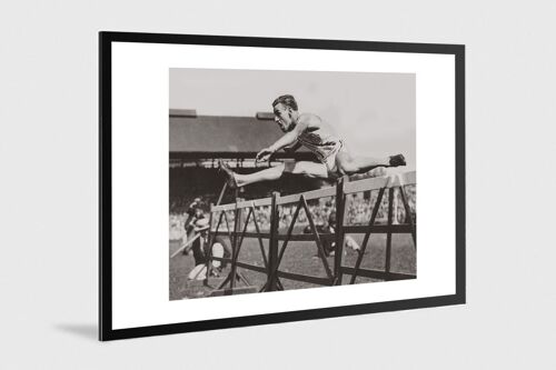 Photo ancienne noir et blanc athlétisme n°03 alu 30x45cm