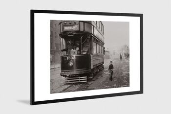 Photo ancienne noir et blanc ville n°02 alu 40x60cm 1