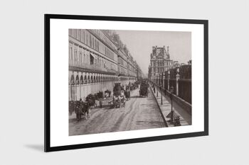 Photo ancienne noir et blanc Paris n°14 alu 30x45cm 1