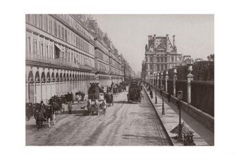 Photo ancienne noir et blanc Paris n°14 alu 30x45cm 5