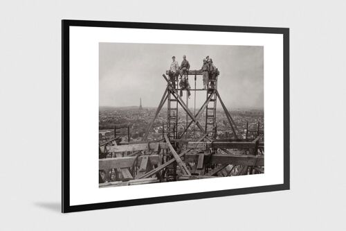 Photo ancienne noir et blanc Paris n°27 alu 40x60cm