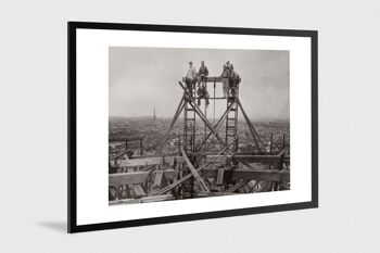 Photo ancienne noir et blanc Paris n°27 alu 100x150cm 1