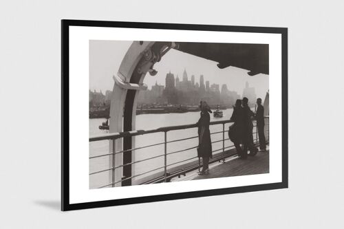 Photo ancienne noir et blanc New-York n°06 alu 30x45cm