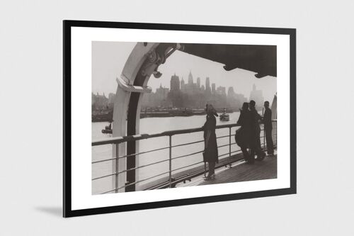 Photo ancienne noir et blanc New-York n°06 alu 60x90cm