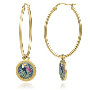 Boucles d'oreilles Toucan 1