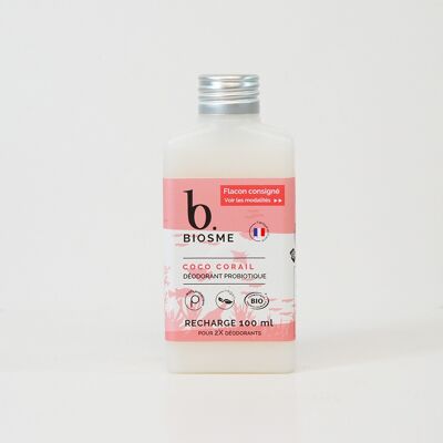 Recambio desodorante coco coral roll-on - 100 ml