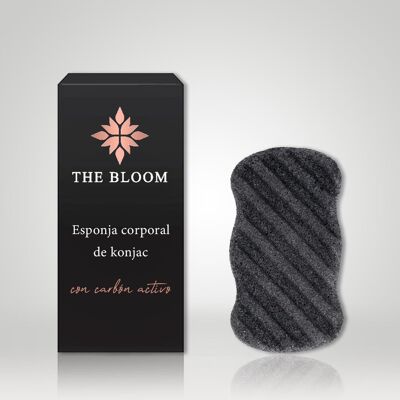 Konjac Sponge for Body with Active Charcoal