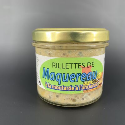 Rillettes de caballa a la mostaza