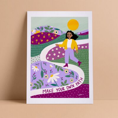 Make Your Own Path Print A4