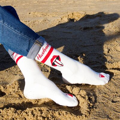 Bio-Hushoots-Socken (Made in France) - Rot