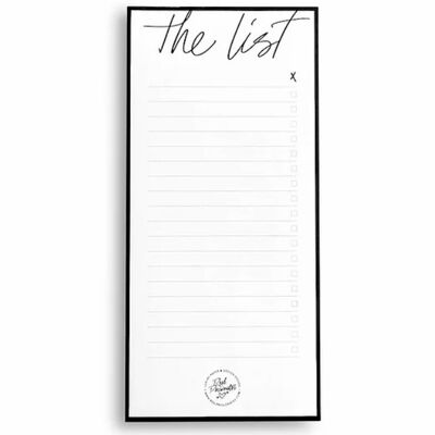 Notizblock To-Do-Liste "Die Liste" [105 x 210 mm]